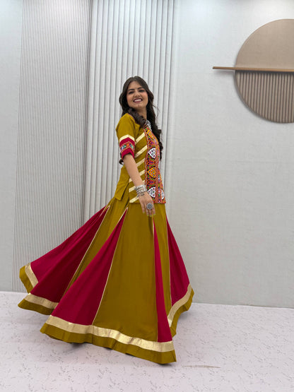 Navratri Special Kediyu Lehenga Set — RangBhoomi Festive Collection