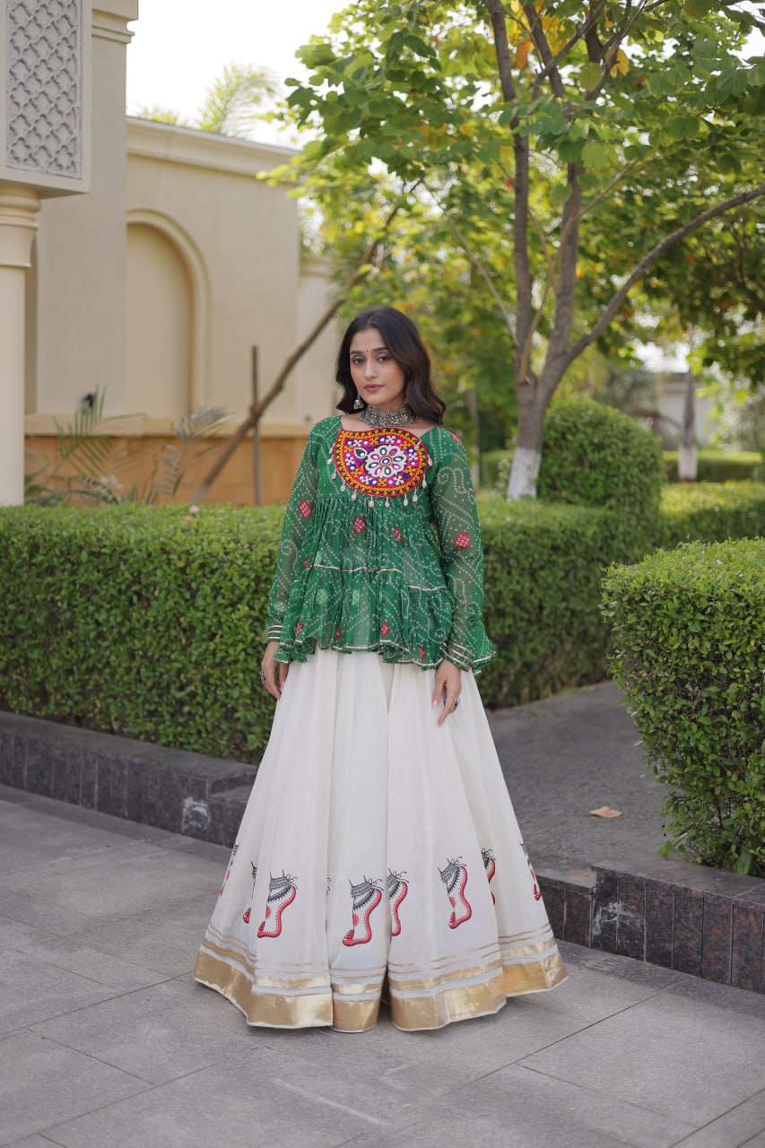 RangBhoomi Navratri Lehenga Choli Collection 2026 - Festive Full-Stitched Set