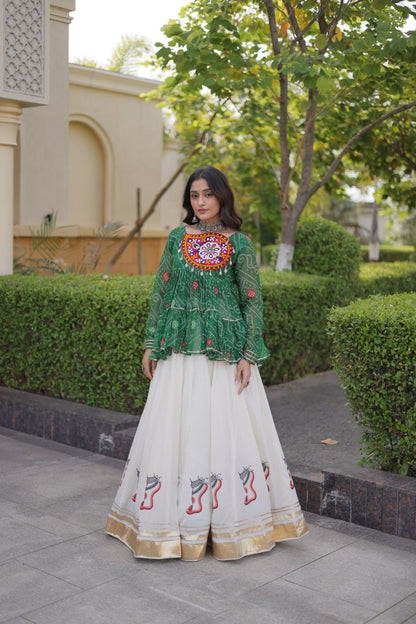 RangBhoomi Navratri Lehenga Choli Collection 2026 - Festive Full-Stitched Set
