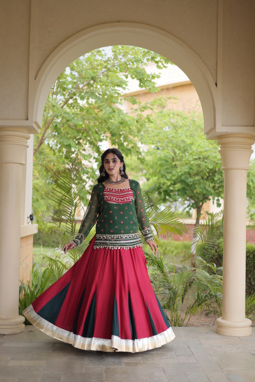 RangBhoomi Navratri Lehenga Choli Collection 2026 - Full-Stitched Festive Set