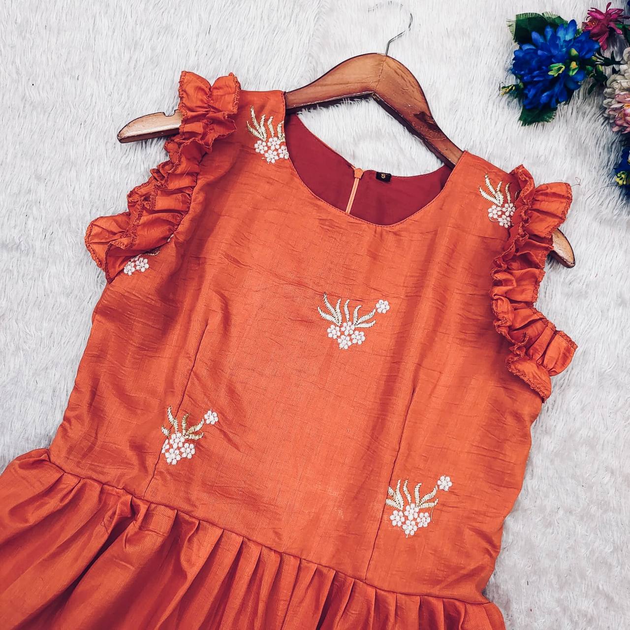 Pleated Midi