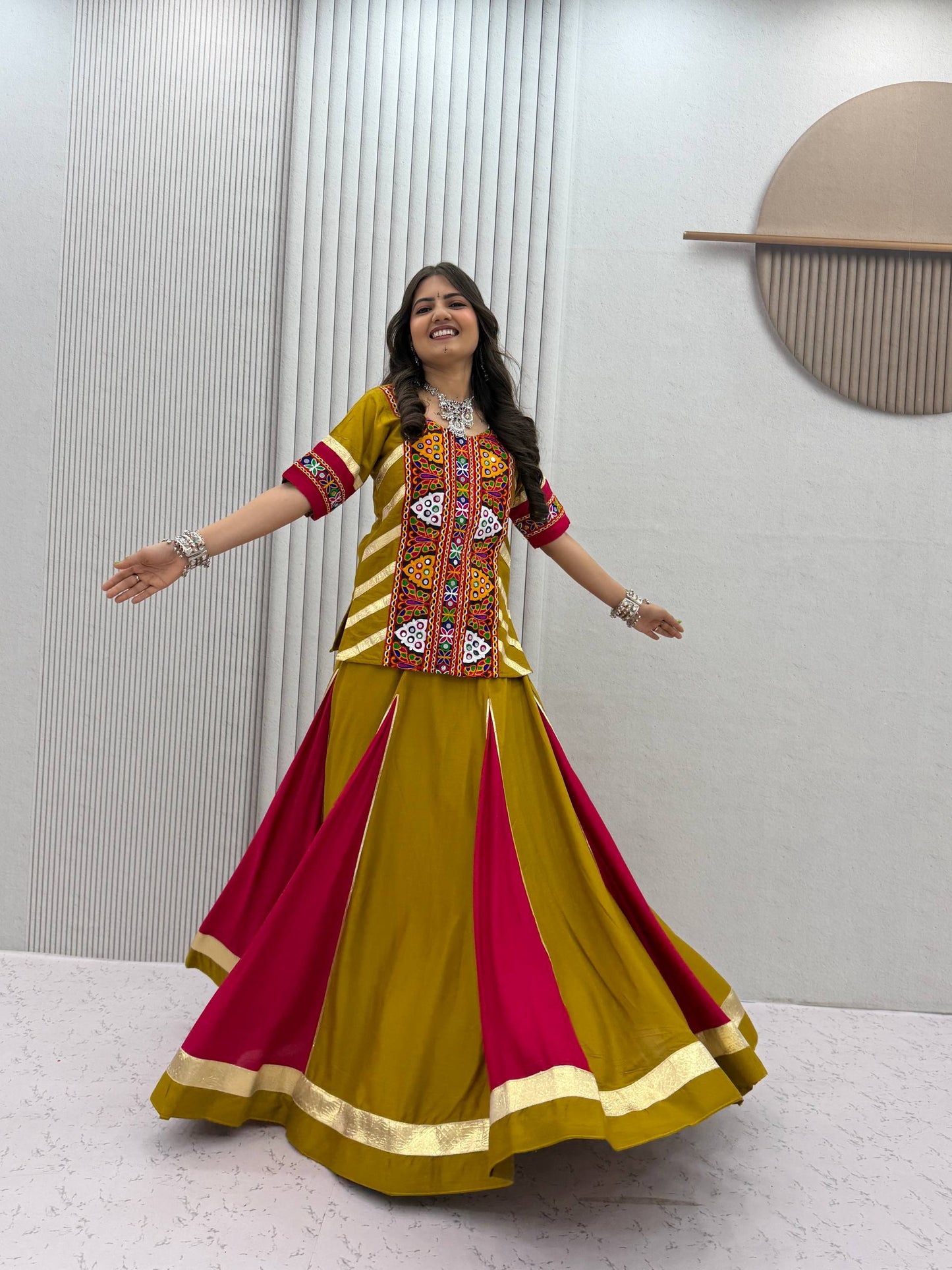 Navratri Special Kediyu Lehenga Set — RangBhoomi Festive Collection