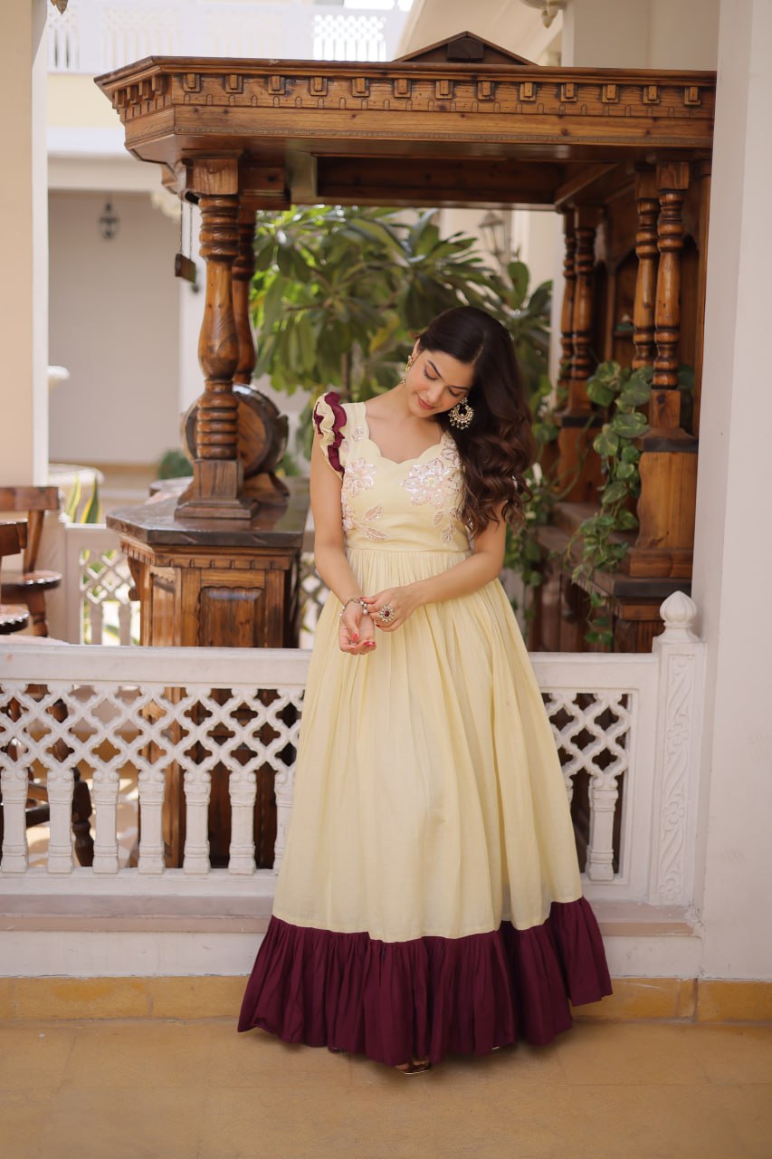 Premium Ready-Made Designer Gown Collection by RangBhoomi