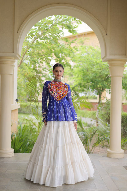 RangBhoomi Navratri Lehenga Choli Collection 2026 – Full-Stitched Festive Set