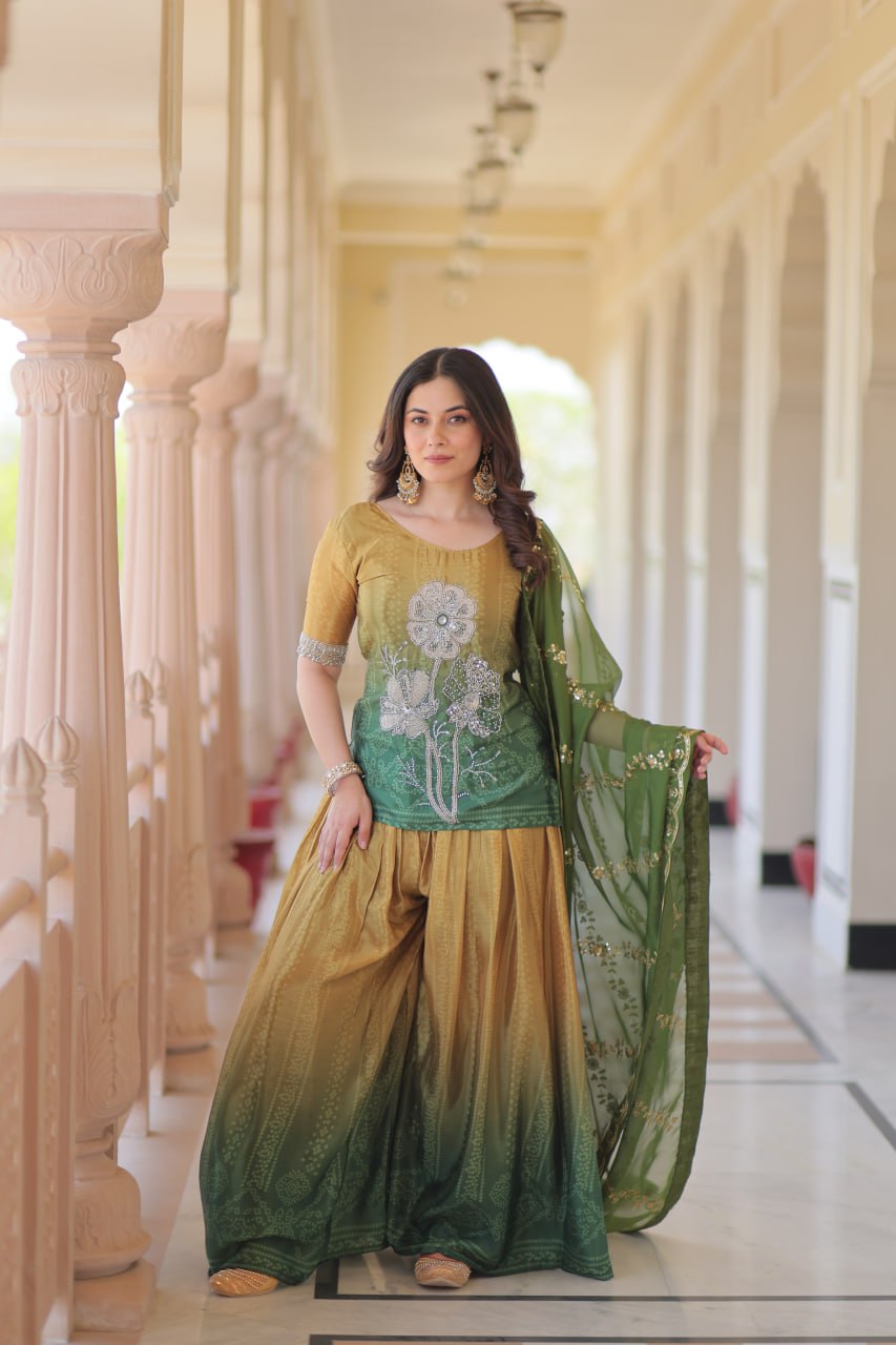 Sharara Suit - Premium Designer Collection 2025