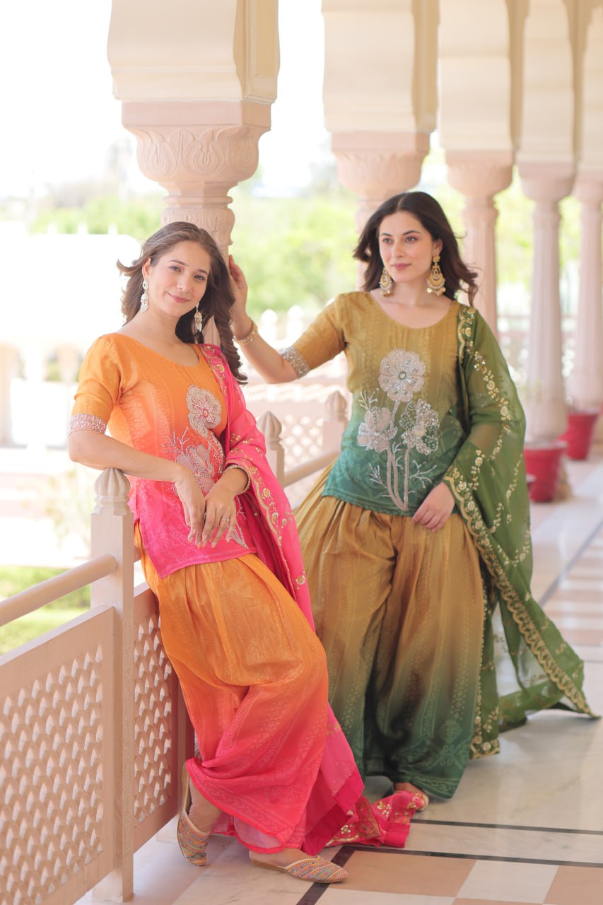 Sharara Suit - Premium Designer Collection 2025