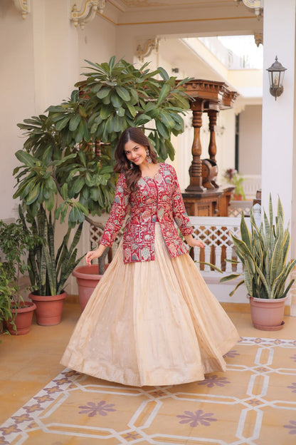 RangBhoomi Premium Ready-to-Wear Lehenga Choli Collection 2026 - Elegant Full-Stitched Ensemble