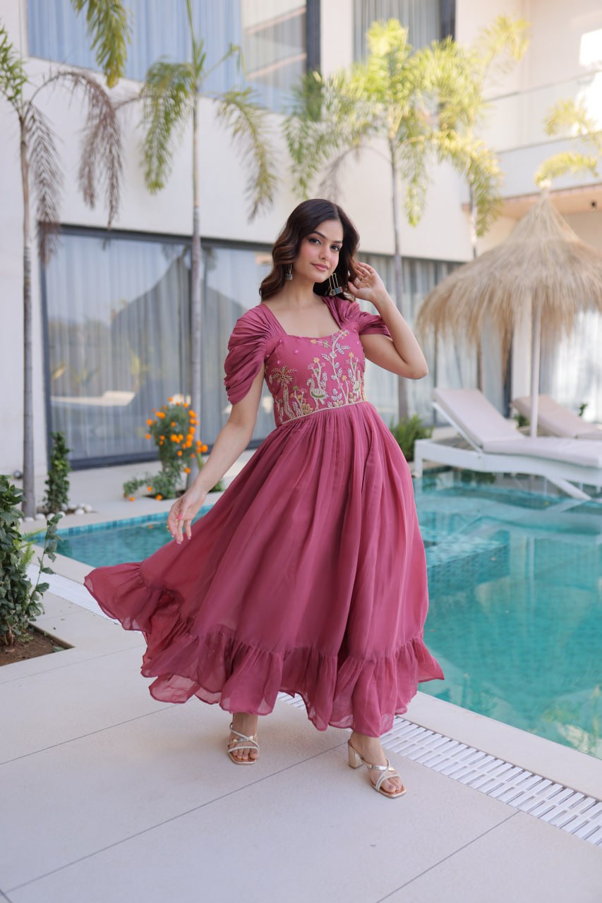 RangBhoomi Premium Designer Ready-Made Gown Collection 2026