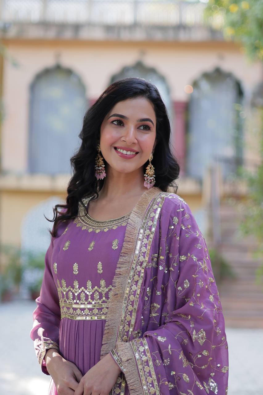 Full Flair Gown: Indian Wedding & Party Wear