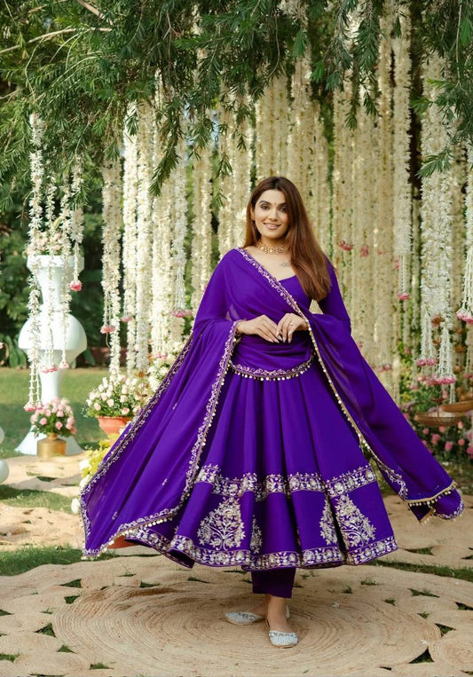 RB Georgette Gown