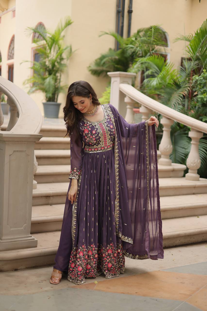Designer Readymade Top Sahara Duppata Suit