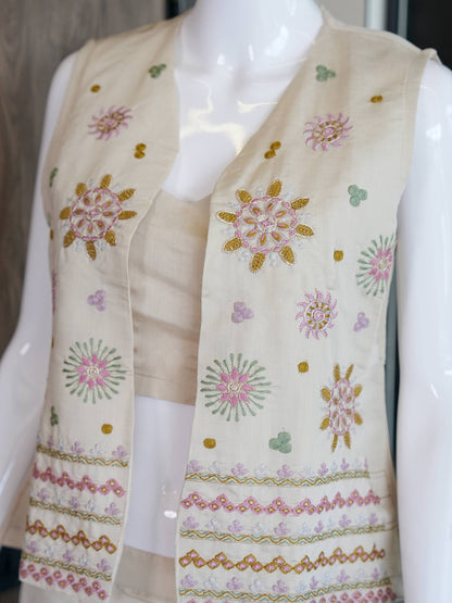 RangBhoomi Designer Co-Ord Set — Festival & Party Dhabu Cotton Palazzo