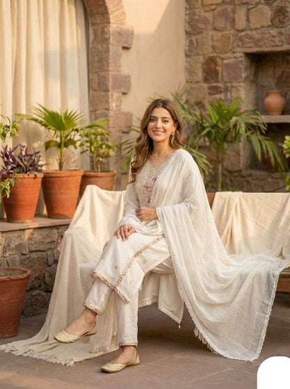 Pure Roman Silk Suit