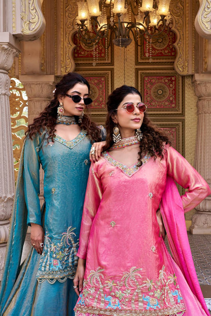 RangBhoomi Exclusive Festival Collection: Elegant Lehenga Choli with Heavy Embroidery