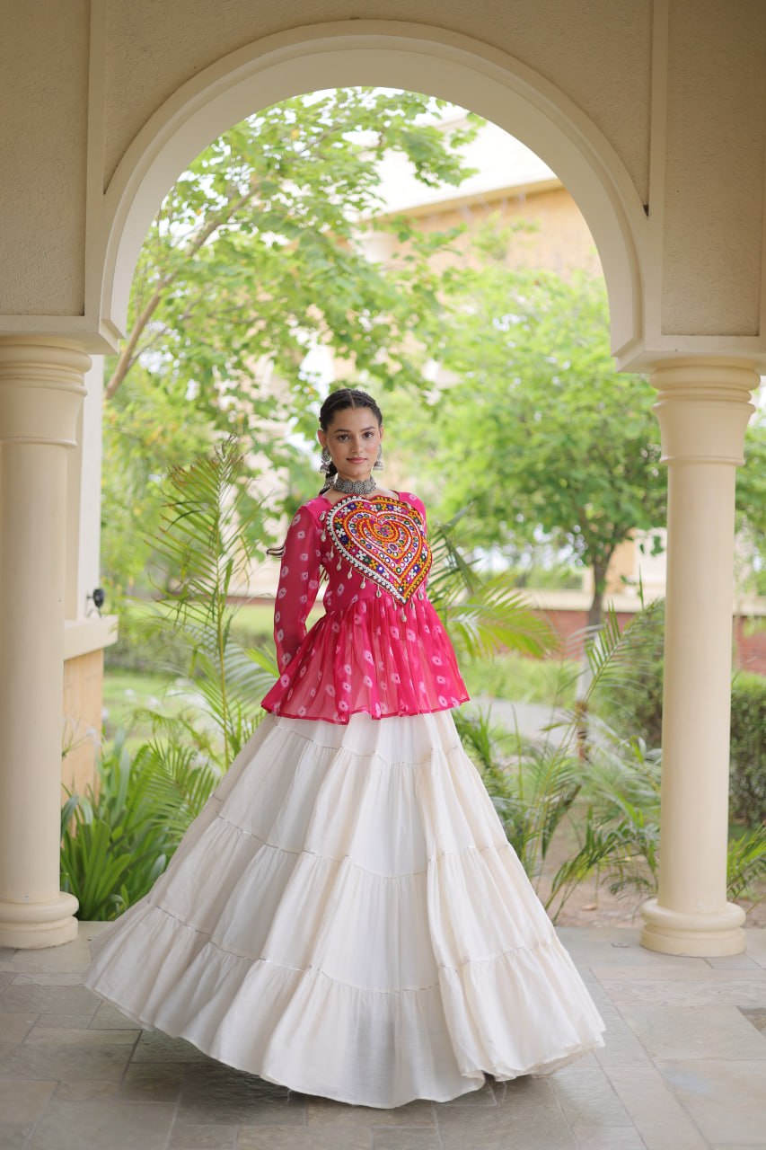 RangBhoomi Navratri Lehenga Choli Collection 2026 – Full-Stitched Festive Set