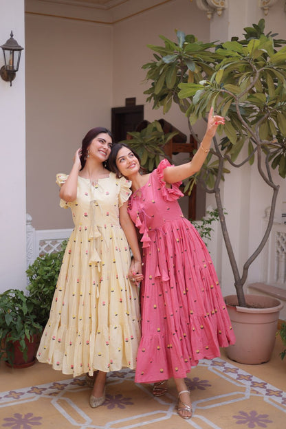RangBhoomi Premium Designer Ready-Made Cotton Embroidered Kurti Collection 2026
