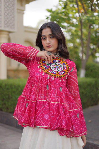 RangBhoomi Navratri Lehenga Choli Collection 2026 - Festive Full-Stitched Set