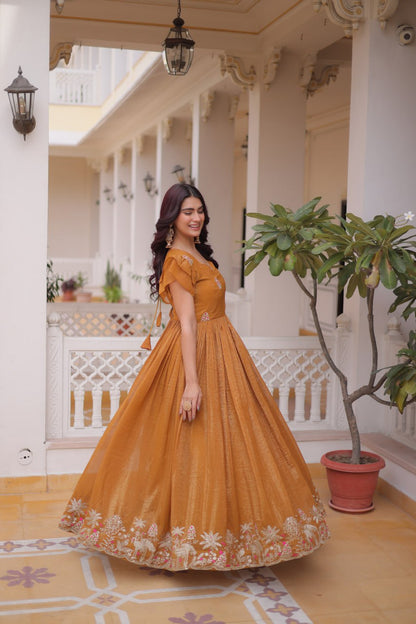 RangBhoomi Premium Designer Ready-Made Gown Collection