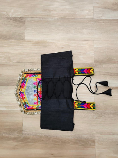 Elegant Navratri Blouse Collection with Kutchi Gamthi Embroidery and Mirror Work