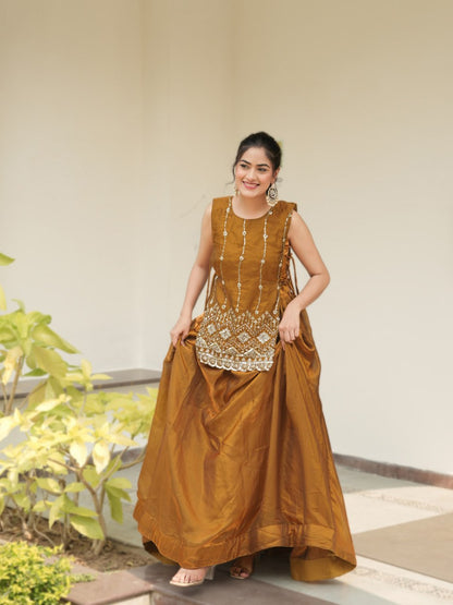 Premium Beads Embroidered Jacket-Lehenga Sets ✨