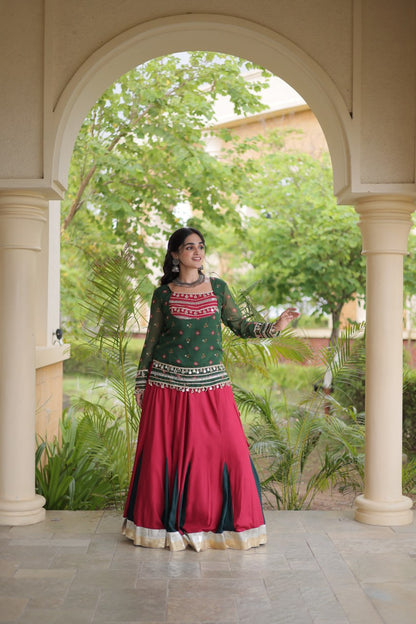 RangBhoomi Navratri Lehenga Choli Collection 2026 - Full-Stitched Festive Set