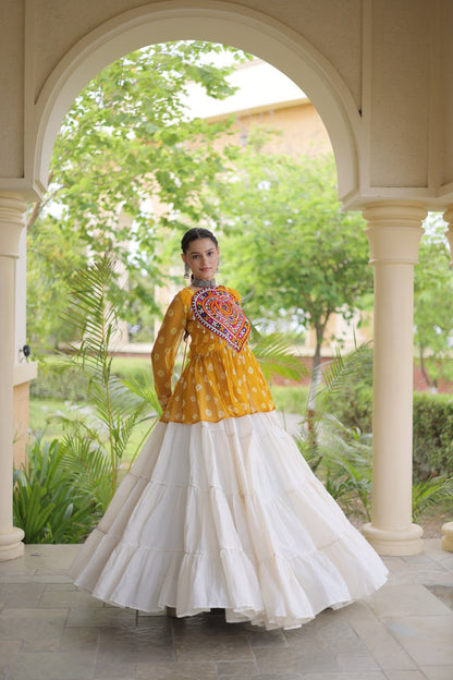 RangBhoomi Navratri Lehenga Choli Collection 2026 – Full-Stitched Festive Set