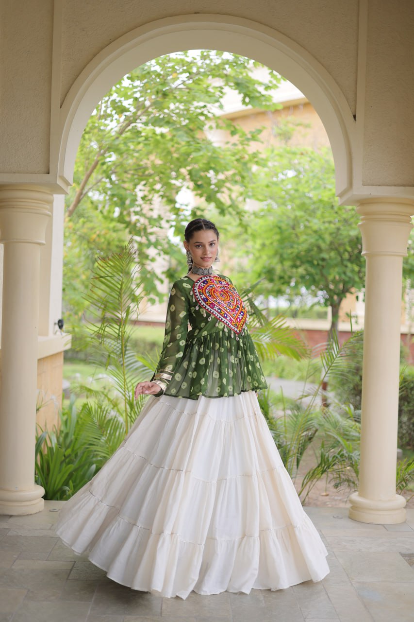 RangBhoomi Navratri Lehenga Choli Collection 2026 – Full-Stitched Festive Set