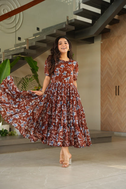 Graceful Bloom Gown