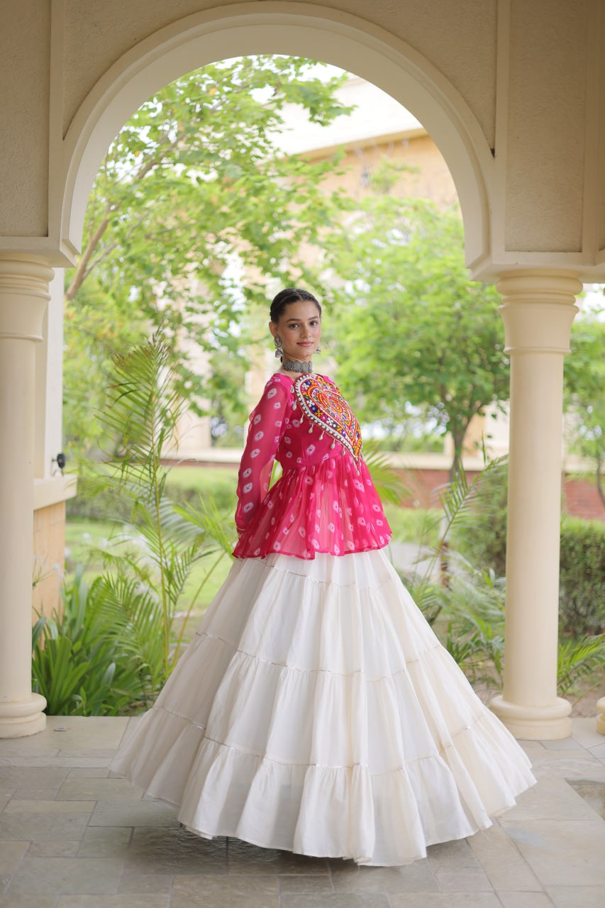RangBhoomi Navratri Lehenga Choli Collection 2026 – Full-Stitched Festive Set