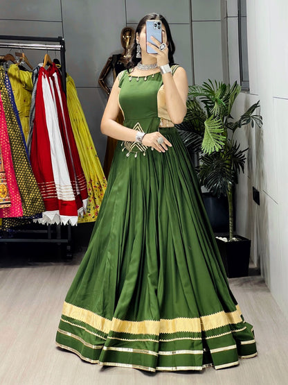 RangBhoomi Ethnic Women Lehenga with Fancy Top — Festive Navratri & Dandiya Set