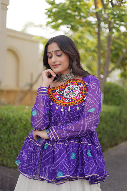 RangBhoomi Navratri Lehenga Choli Collection 2026 - Festive Full-Stitched Set