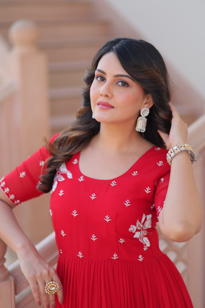 Elegant Readymade Gown - Designer Collection