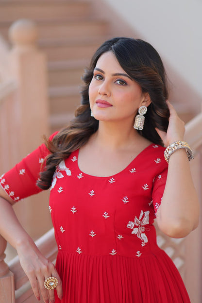 Elegant Readymade Gown - Designer Collection