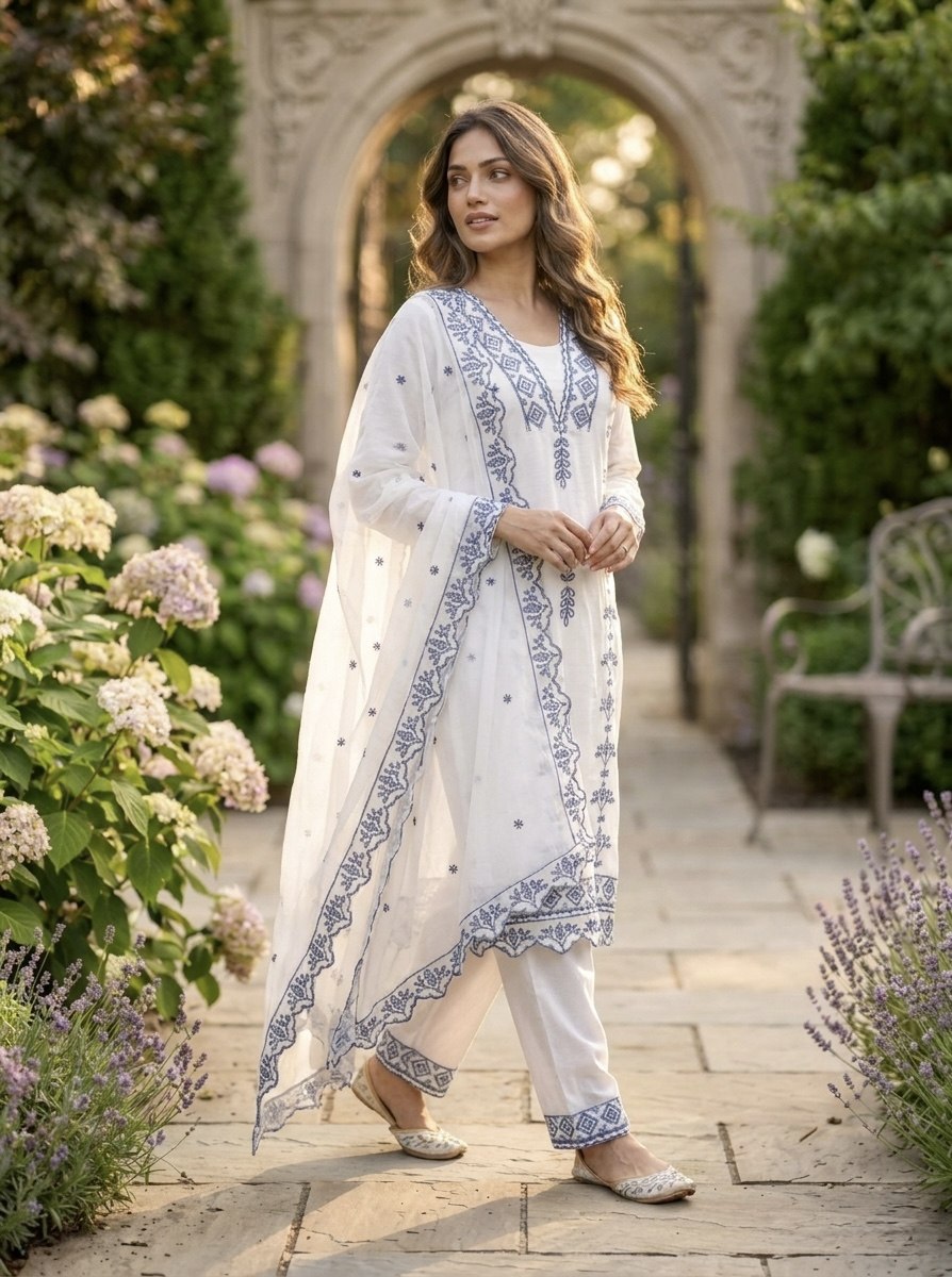 RangBhoomi Premium Ready-to-Wear Top, Bottom, and Dupatta Collection 2026 – Elegant 3-Piece Set