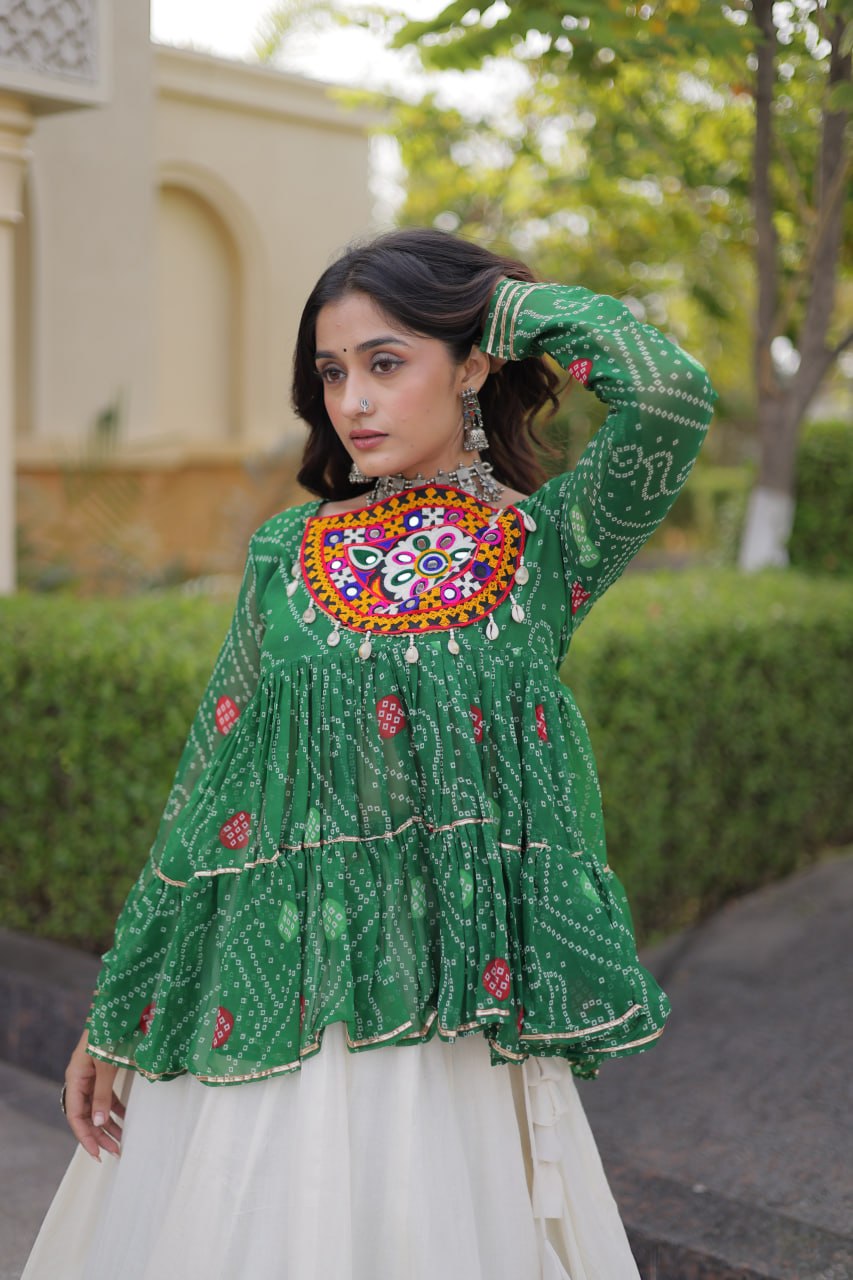 RangBhoomi Navratri Lehenga Choli Collection 2026 - Festive Full-Stitched Set