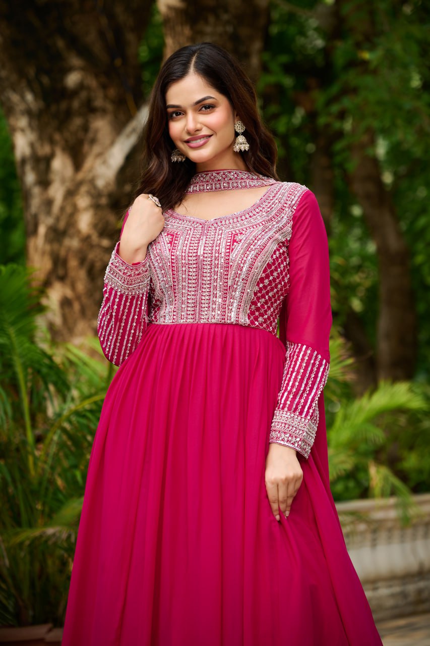 Elegant Ready-Made Gown | Designer Collection