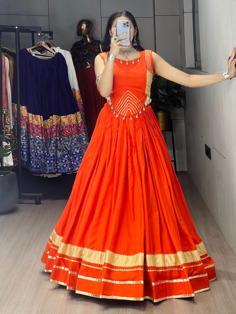 RangBhoomi Ethnic Women Lehenga with Fancy Top — Festive Navratri & Dandiya Set