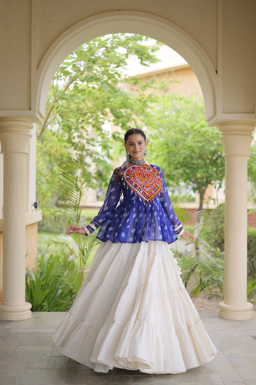 RangBhoomi Navratri Lehenga Choli Collection 2026 – Full-Stitched Festive Set