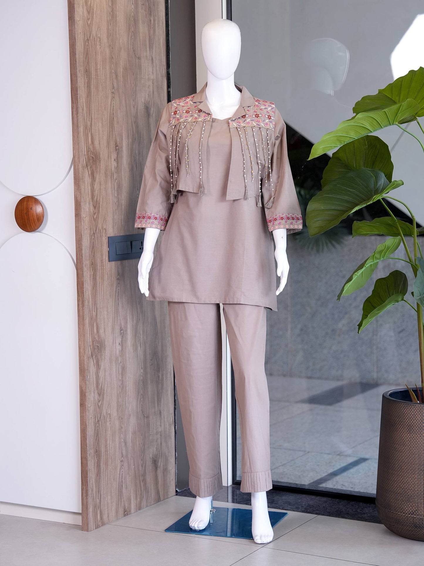 RangBhoomi Designer Co-ord Set — Festival Special Dhabu Cotton Palazzo Set