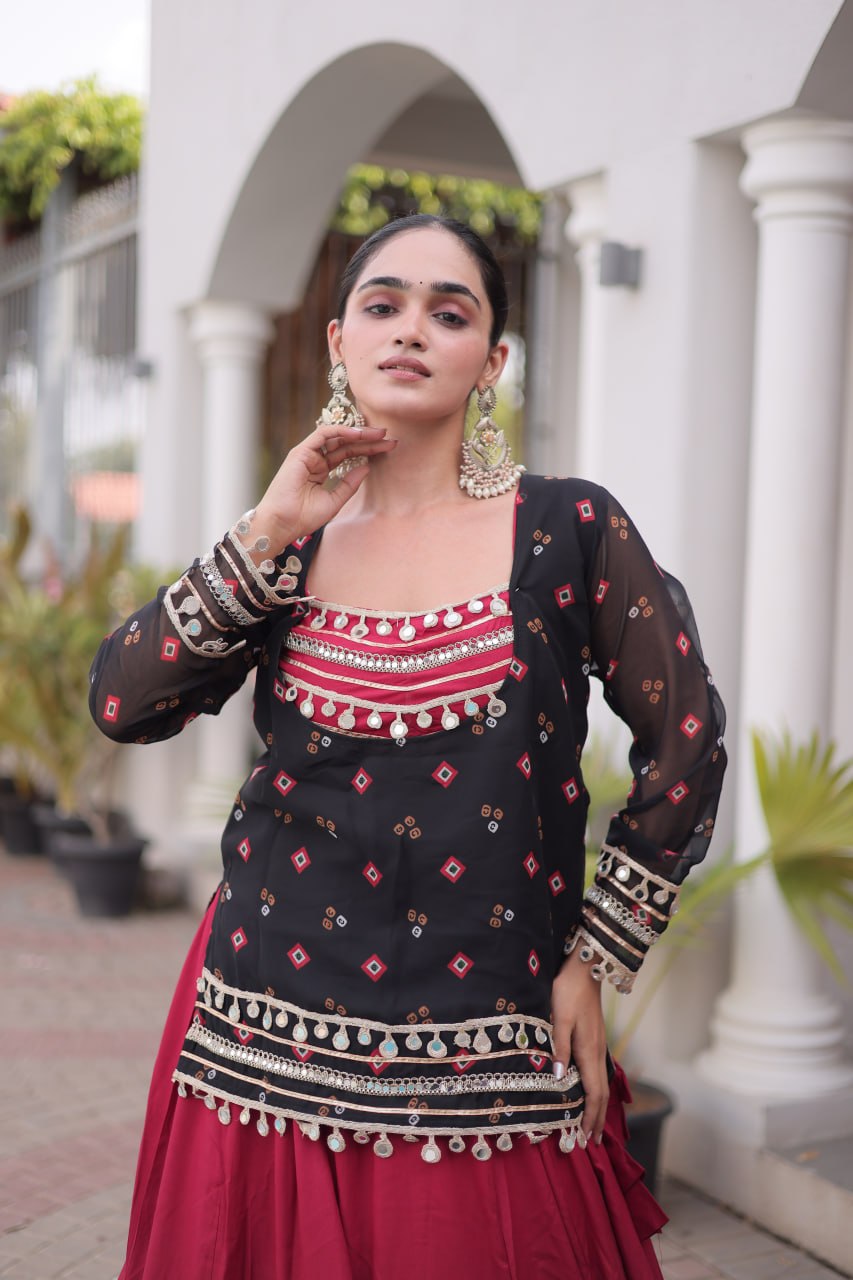 RangBhoomi Navratri Lehenga Choli Collection 2026 - Full-Stitched Festive Set