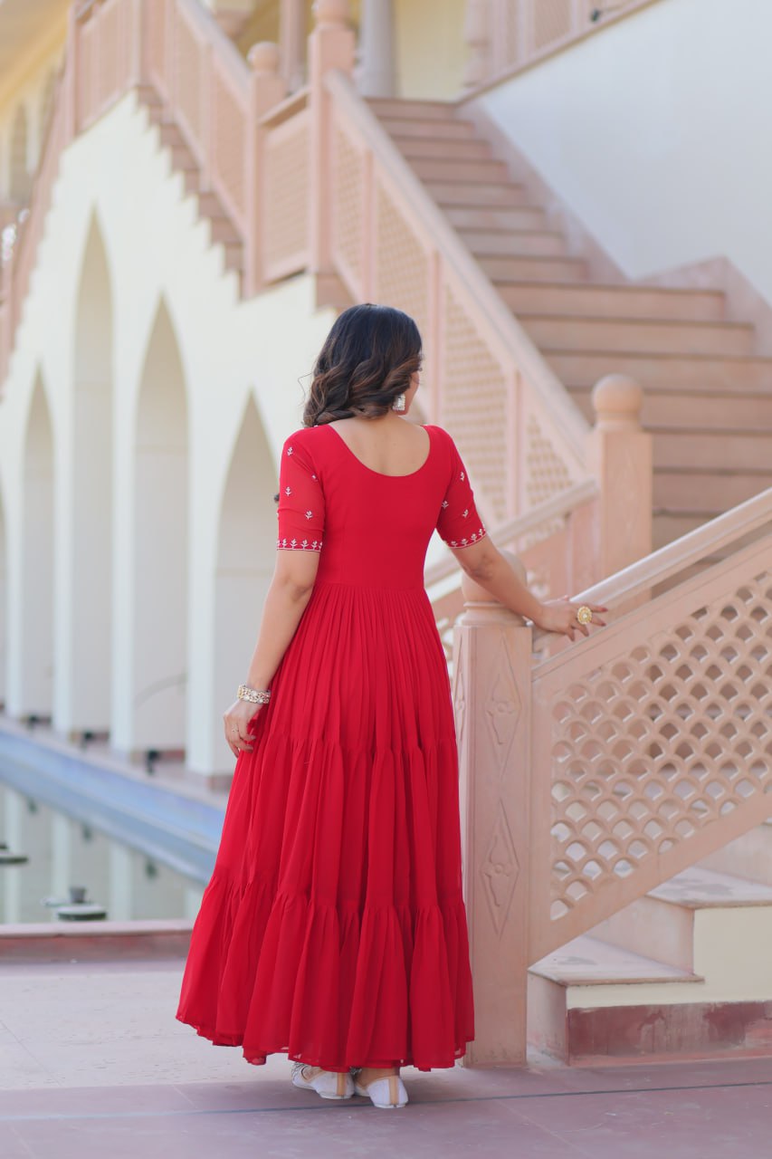 Elegant Readymade Gown - Designer Collection
