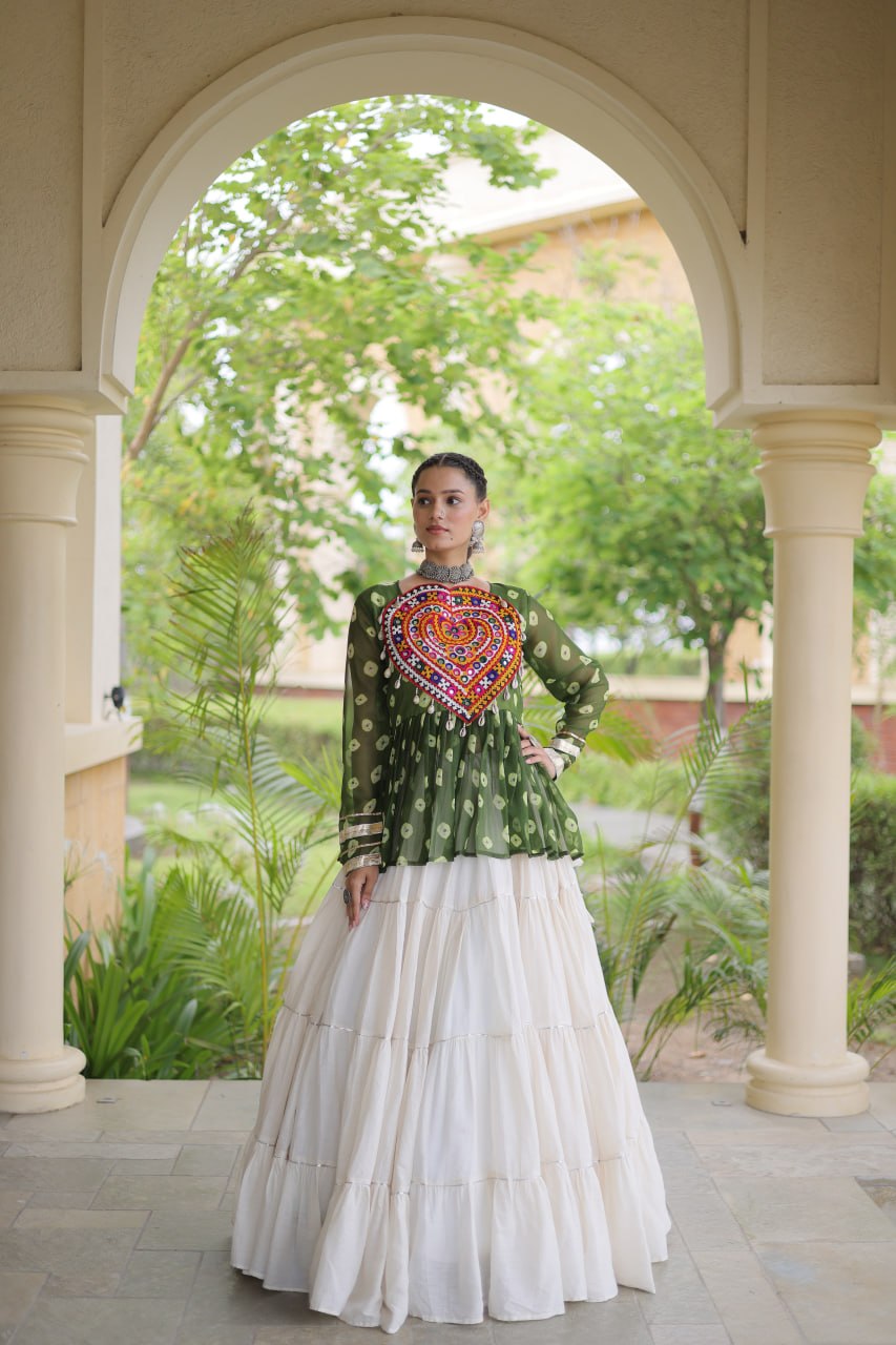 RangBhoomi Navratri Lehenga Choli Collection 2026 – Full-Stitched Festive Set