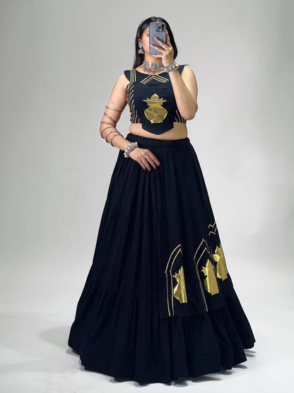RangBhoomi CHITRA Ethnic Cotton Lehenga Set — Navratri Collection