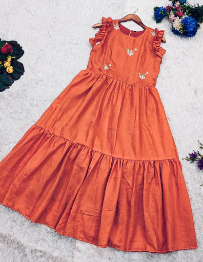 Pleated Midi