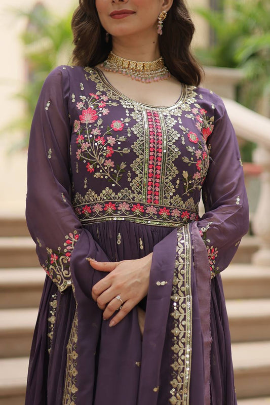 Designer Readymade Top Sahara Duppata Suit