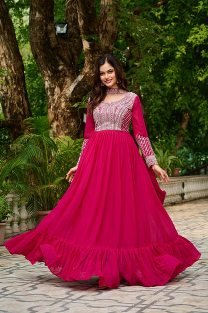 Elegant Ready-Made Gown | Designer Collection