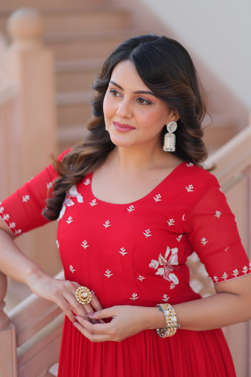 Elegant Readymade Gown - Designer Collection