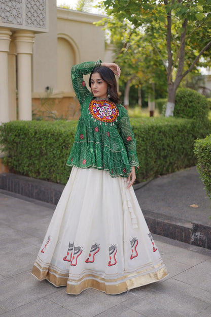 RangBhoomi Navratri Lehenga Choli Collection 2026 - Festive Full-Stitched Set