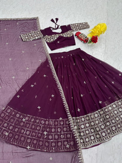 Exclusive Wedding Special Lehenga Choli by Tapi Creation – Elegant Fox Georgette Ensemble