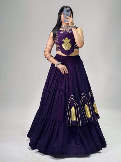 RangBhoomi CHITRA Ethnic Cotton Lehenga Set — Navratri Collection